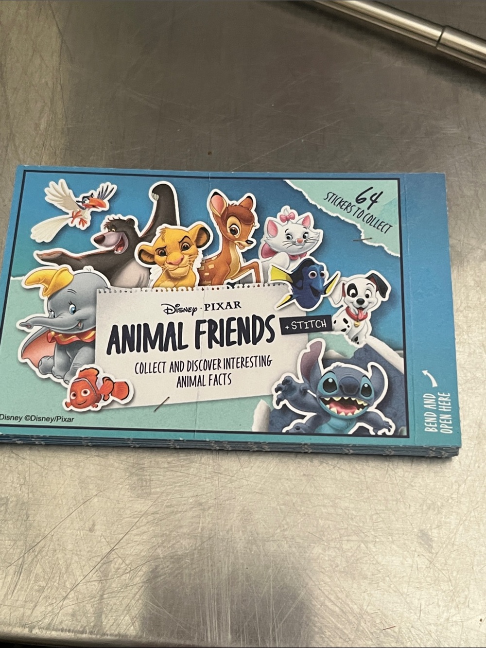 13 Sealed Disney Pixar Animal Friends Stickers Cards